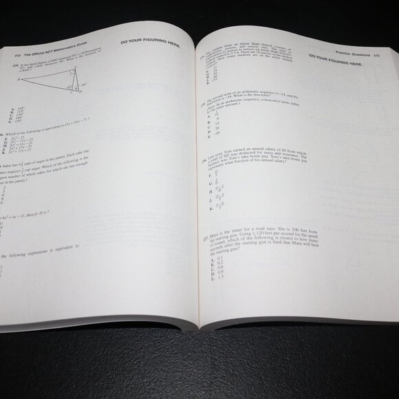 This Official ACT Mathematics Guide 2nd Edition not used 2021 softcover - Picture 4 of 4